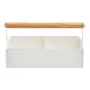 PORTA-OBJETOS FOLDING - BRANCO/PINUS NATURAL - Foto 2