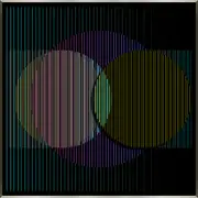 QUADRO EQUALIZE 91 CM X 91 CM - ALUMÍNIO/MULTICOR - Foto 1