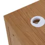 MESA DE CANTO 1,01 M X 1,01 M BOSS - OAK TAMMI/BRANCO - Foto 8