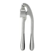 ESPREMEDOR DE ALHO 17 CM GREAT CHEF - ZINCO/PRETO - Foto 2