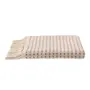 MANTA PARA SOFÁ 1,20 M X 1,60 M BAUME - NATURAL/VIN ROSE - Foto 2