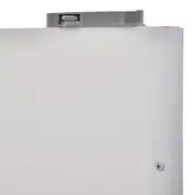 CONJUNTO COM 2 PORTAS DE CORRER DIREITA/ESQUERDA PARA GUARDA-ROUPAS SLIDES - BRANCO/ALUMÍNIO - Foto 6