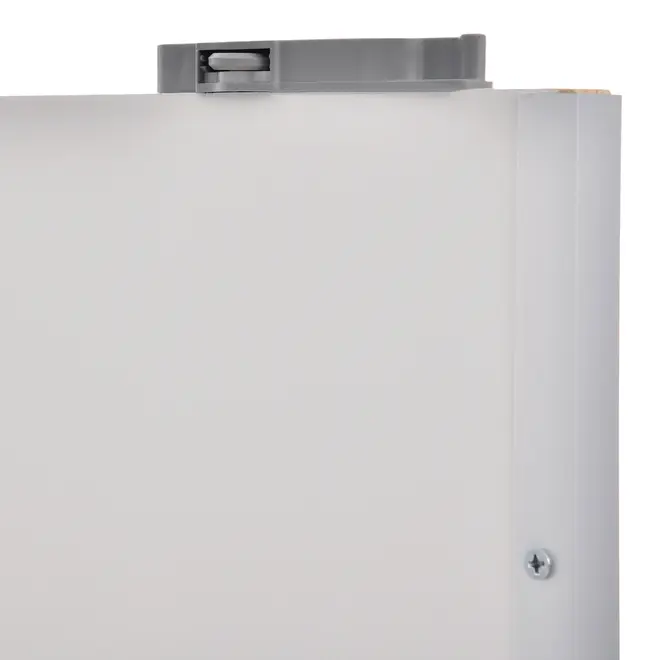CONJUNTO COM 2 PORTAS DE CORRER DIREITA/ESQUERDA PARA GUARDA-ROUPAS SLIDES - BRANCO/ALUMÍNIO - Foto 6