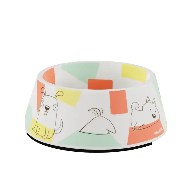 COMEDOURO PARA PET 19 CM BALOO - CORES CALEIDOCOLOR/INOX - Foto 16