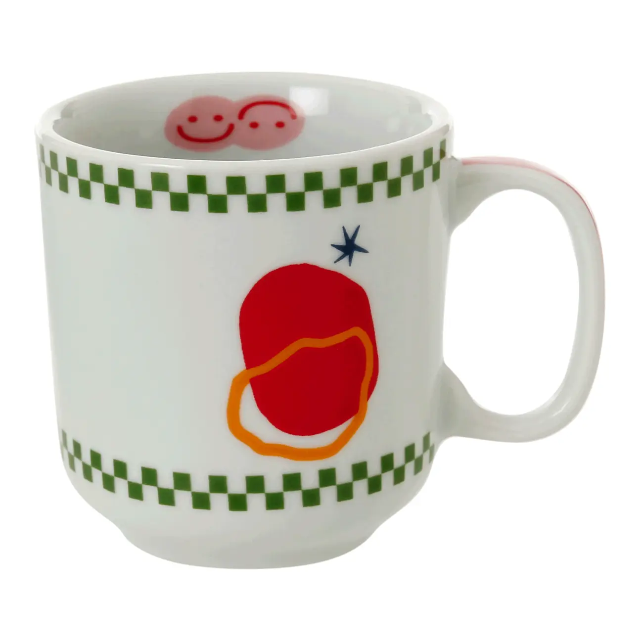 CANECA 300 ML MISTURINHA - BRANCO/CORES CALEIDOCOLOR - Foto 1