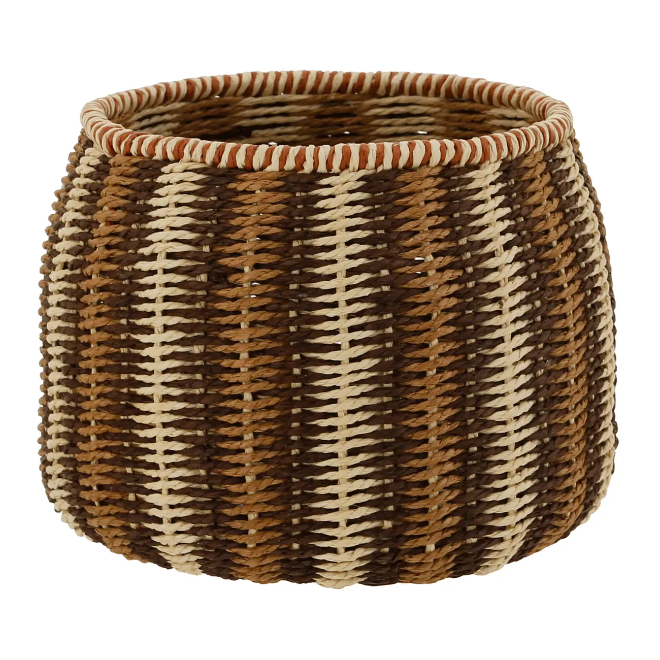 CESTO 18 CM X 24 CM X 24 CM HELBRON - ZAFFRON/ CANELA DO CEILÃO - Foto 1