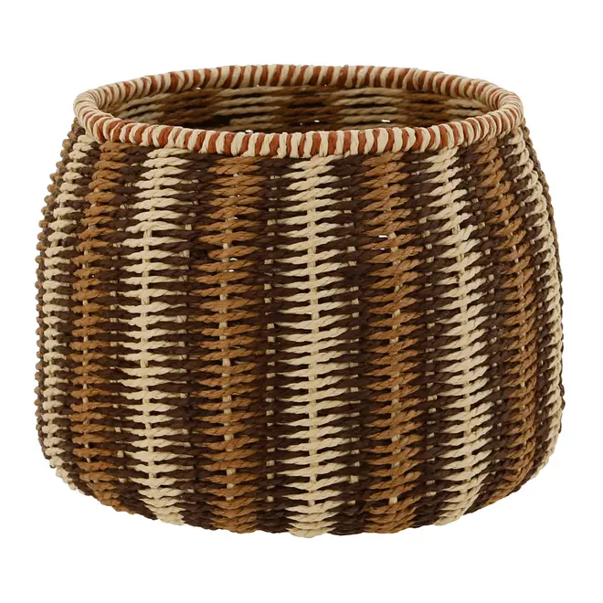 CESTO 18 CM X 24 CM X 24 CM HELBRON - ZAFFRON/ CANELA DO CEILÃO - Foto 1