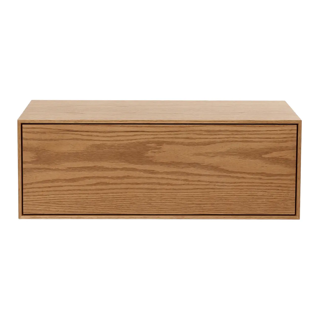 MESA DE CABECEIRA DE PAREDE 1 GAVETA THRUD - OAK TAMMI - Foto 1