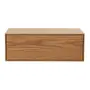 MESA DE CABECEIRA DE PAREDE 1 GAVETA THRUD - OAK TAMMI - Foto 1