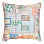 ALMOFADA 60 CM X 60 CM SAUDADE TROPICAL - AZUL HISTÓRICO/MULTICOR - Foto 2