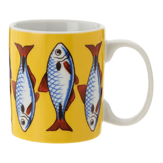 CANECA 300 ML MEMÓRIA INTERIOR - AMARELO/MULTICOR - Foto 1