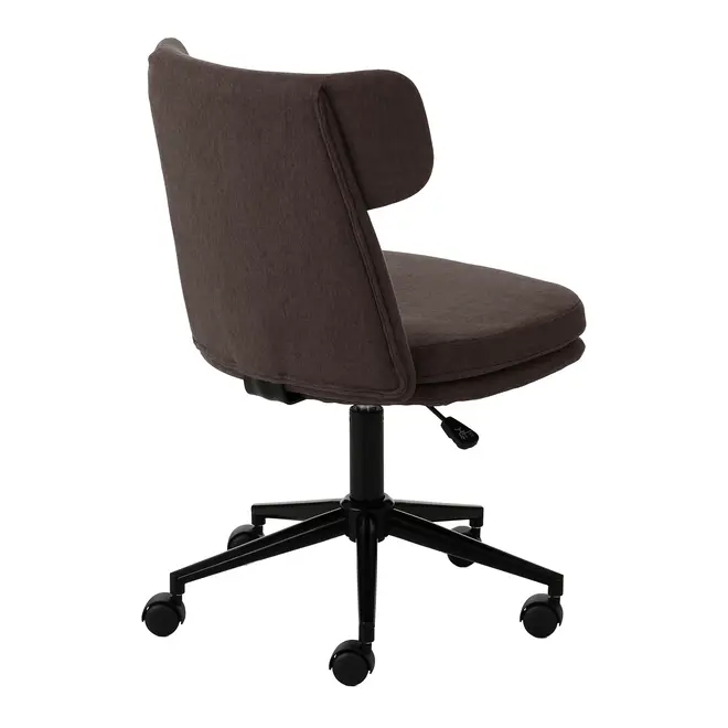 CADEIRA HOME OFFICE ZYGANA - RUBI MOCHA/PRETO - Foto 3