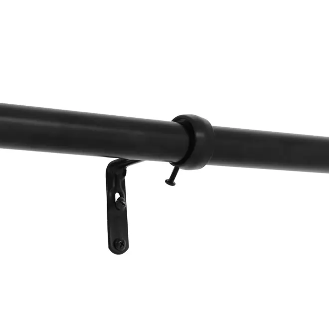 SUPORTE PARA CORTINA EXTENSÍVEL 107-305 9 MM FINN - PRETO - Foto 4