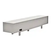 RACK 4 GAVETAS/1 PORTA 2,10 M X 46 CM LITHO - ESTANHO/KONKRET - Foto 4
