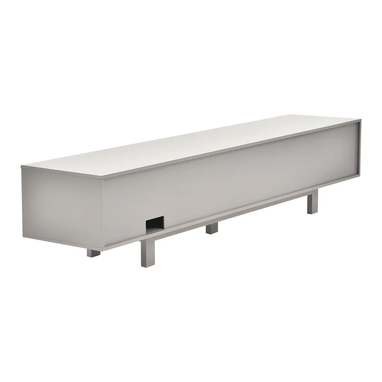 RACK 4 GAVETAS/1 PORTA 2,10 M X 46 CM LITHO - ESTANHO/KONKRET - Foto 4