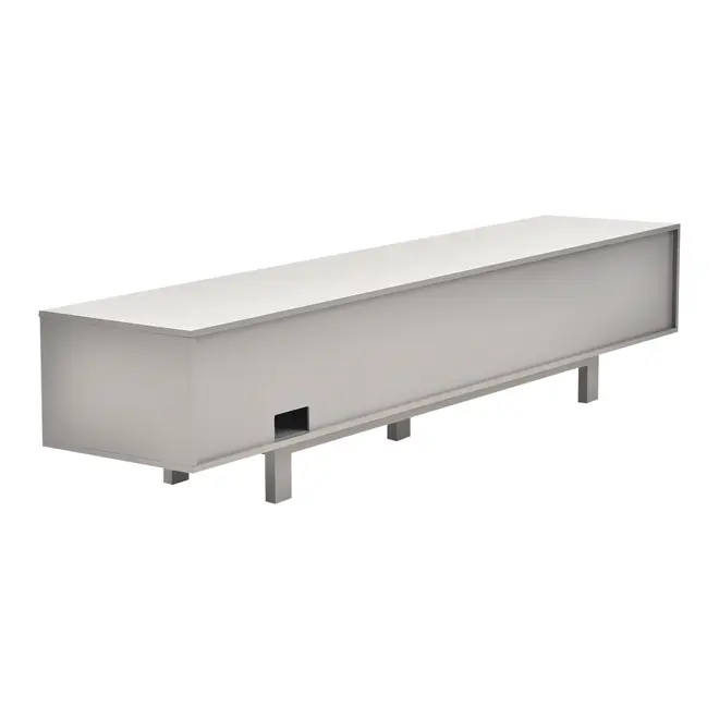 RACK 4 GAVETAS/1 PORTA 2,10 M X 46 CM LITHO - ESTANHO/KONKRET - Foto 4