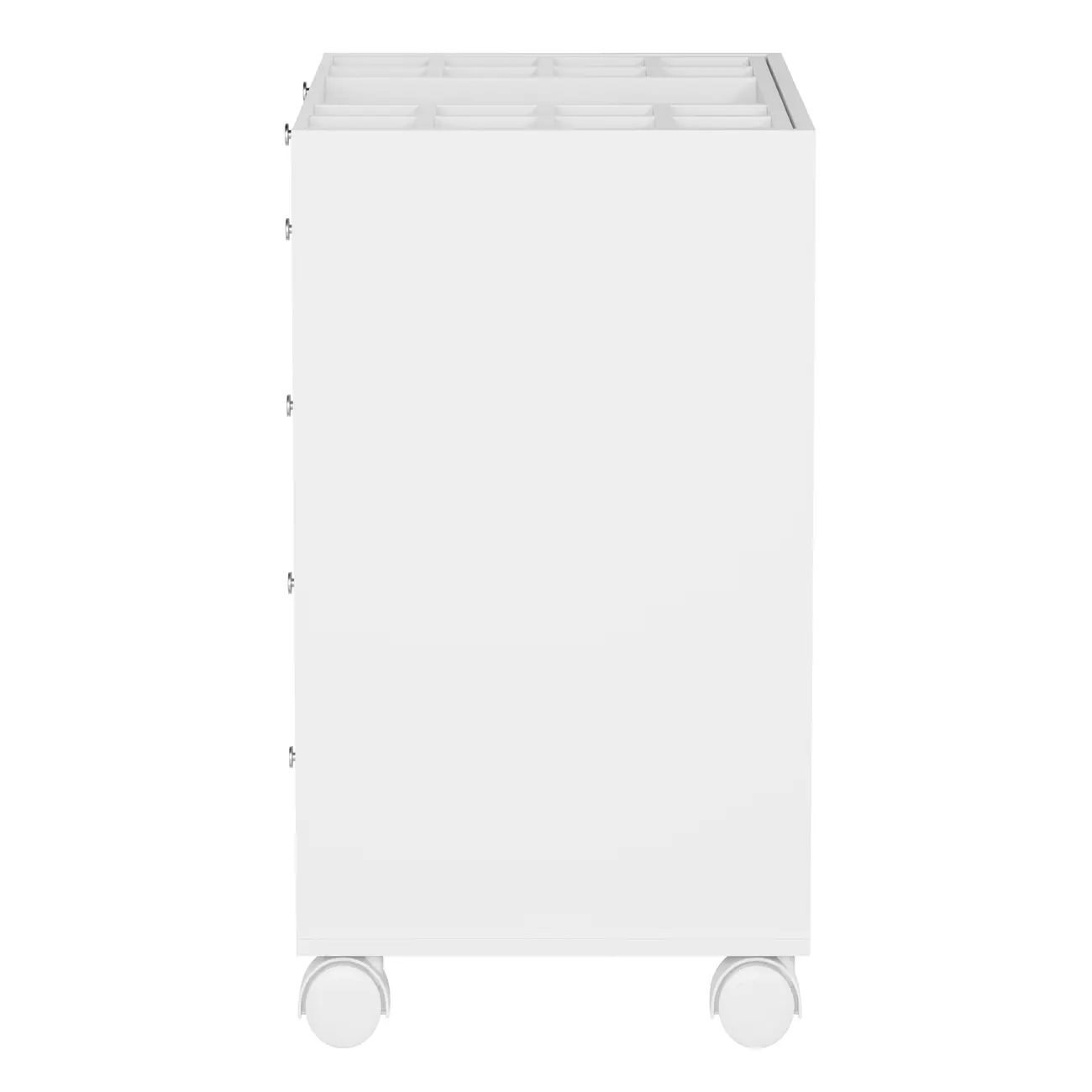ESTRUTURA DE CÔMODA 5 GAVETAS 80 CM X 45 CM NAMI I - BRANCO - Foto 3
