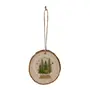 KIT COM 3 PINGENTES VILAREJO NOEL - CASCA DE URUCUM/CIPESTRE - Foto 6