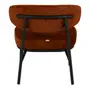 POLTRONA LOBBY - PRETO/TERRACOTA - Foto 5