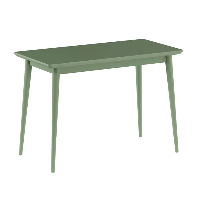 MESA DE ESCRITÓRIO 1 GAVETA 1,10 M X 55 CM SKAND - SÁLVIA - Foto 12
