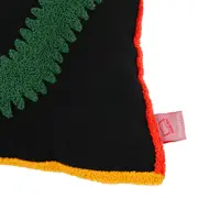 CAPA PARA ALMOFADA 45 CM X 45 CM MISTURINHA FLOR - PRETO/MULTICOR - Foto 6