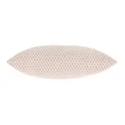 CAPA ALMOFADA 43 CM X 43 CM HÉRAULT - ROSA CLARO/NATURAL - Foto 2