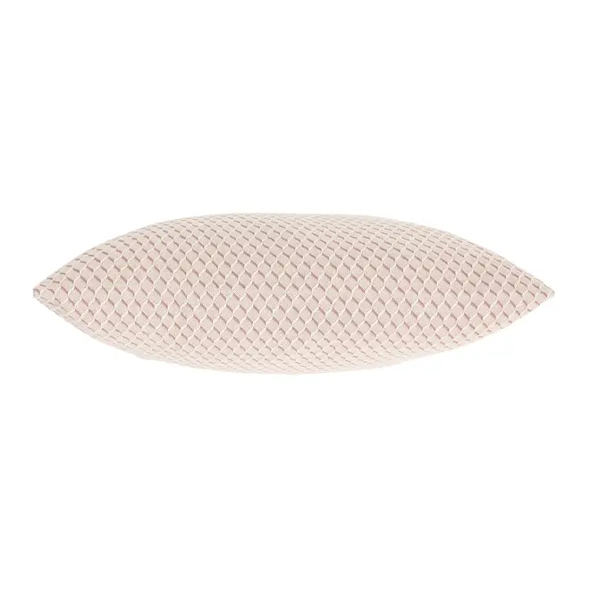 CAPA ALMOFADA 43 CM X 43 CM HÉRAULT - ROSA CLARO/NATURAL - Foto 2