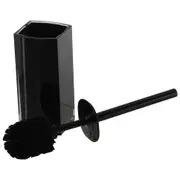 ESCOVA PARA BANHEIRO KARL - PRETO BRILHANTE - Foto 2