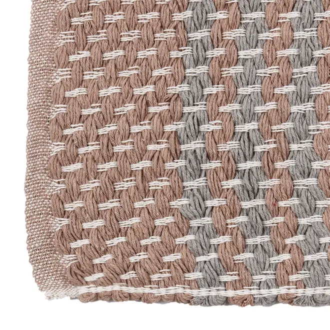 TAPETE 60 CM X 1,40 M EMILION - VIN ROSE/CINZA PROVENCE - Foto 4