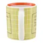 CANECA 330 ML IDA - SER SIMPÁTICA - VERDE CLARO/TERRACOTA - Foto 5