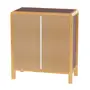 CÔMODA 4 GAVETAS 90 CM X 45 CM KANT - RUBY MOCHA/AMÊNDOA - Foto 28