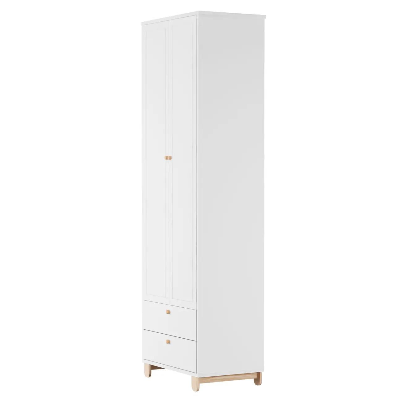 GUARDA-ROUPA INFANTIL 2 PORTAS/2 GAVETAS SWEET - BRANCO/PINUS NATURAL - Foto 19