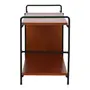 RACK 1 GAVETA 1,30 M X 36 CM COM PALHINHA VIERNES - NOZES/PRETO - Foto 3