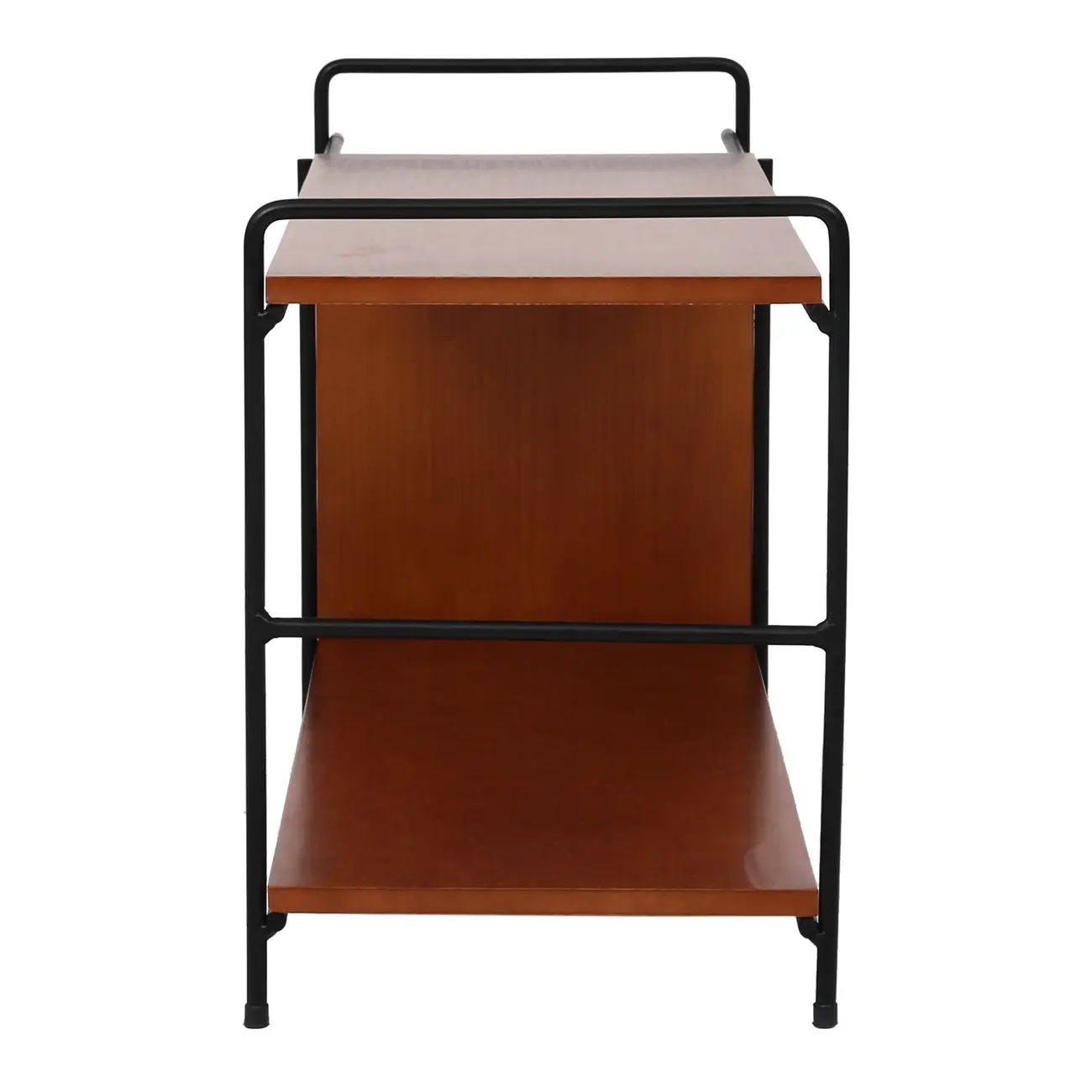 RACK 1 GAVETA 1,30 M X 36 CM COM PALHINHA VIERNES - NOZES/PRETO - Foto 3