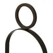 LANTERNA 31 CM HEILURI - OURO VELHO/INCOLOR - Foto 4