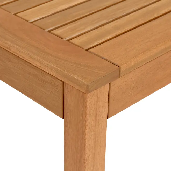 MESA ALTA/APARADOR PARA ÁREA EXTERNA 1,20 M X 50 CM PIPA - CASTANHA DE CAJU - Foto 8
