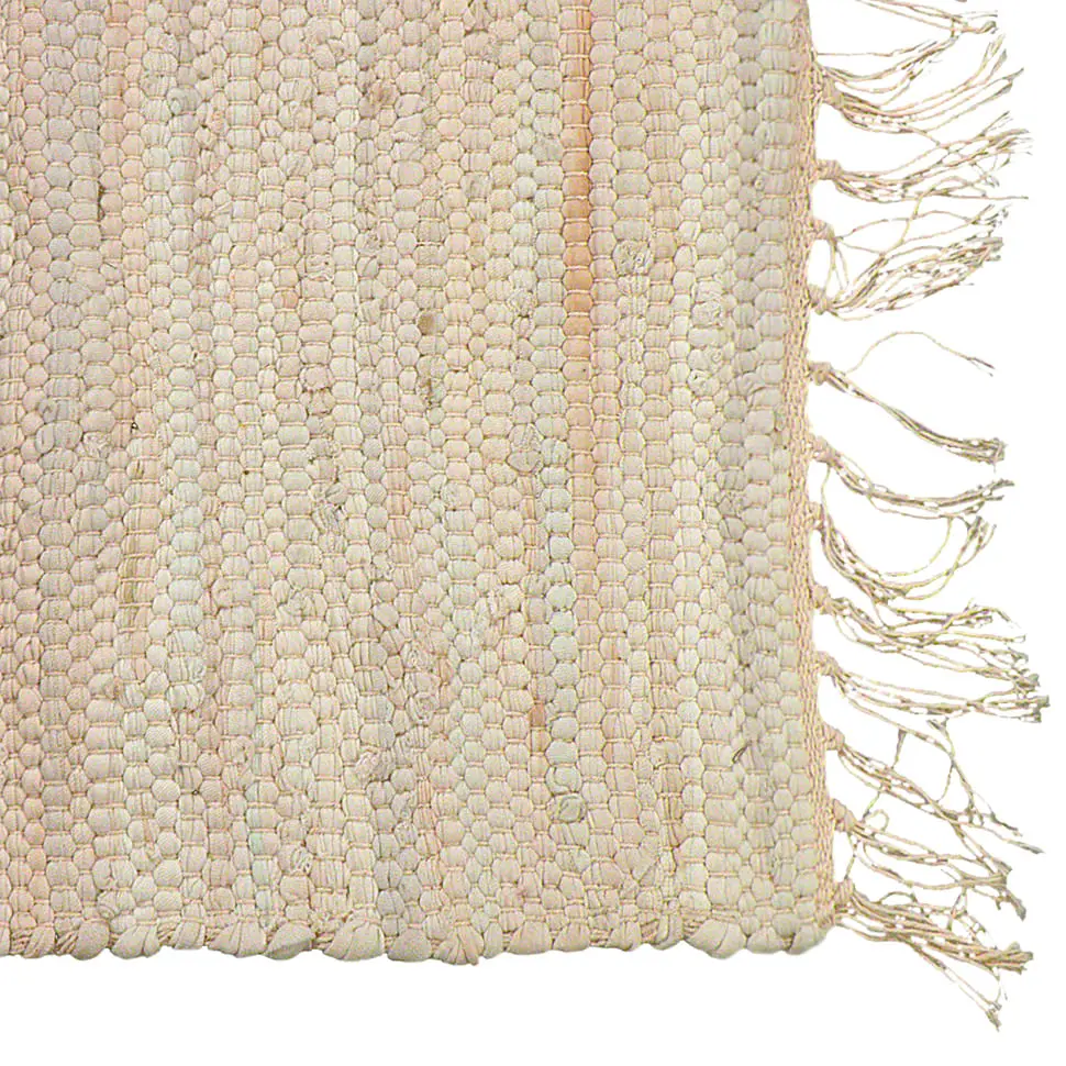 TAPETE 60 CM X 90 CM SOLID CHINDI - CREAM - Foto 2