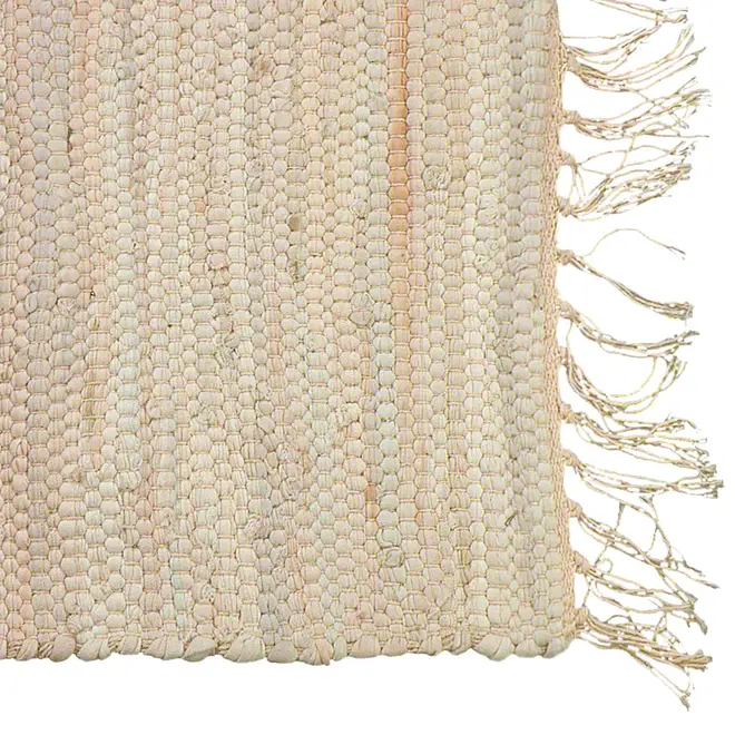 TAPETE 60 CM X 90 CM SOLID CHINDI - CREAM - Foto 2
