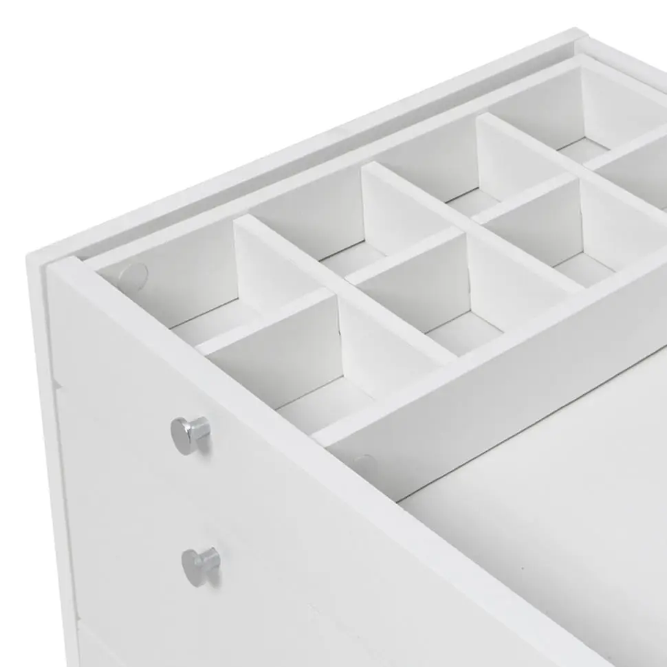 NAMI ESTRUTURA CÔMODA 5 GAVETAS 80X45 - BRANCO - Foto 5