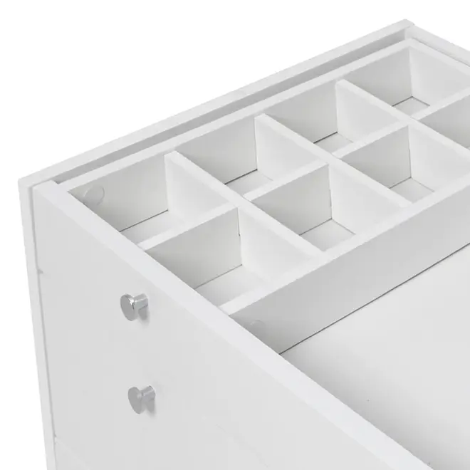 NAMI ESTRUTURA CÔMODA 5 GAVETAS 80X45 - BRANCO - Foto 5