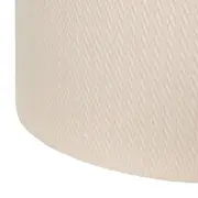 CÚPULA H CHEVRON 24 CM X 35 CM - NATURAL - Foto 2