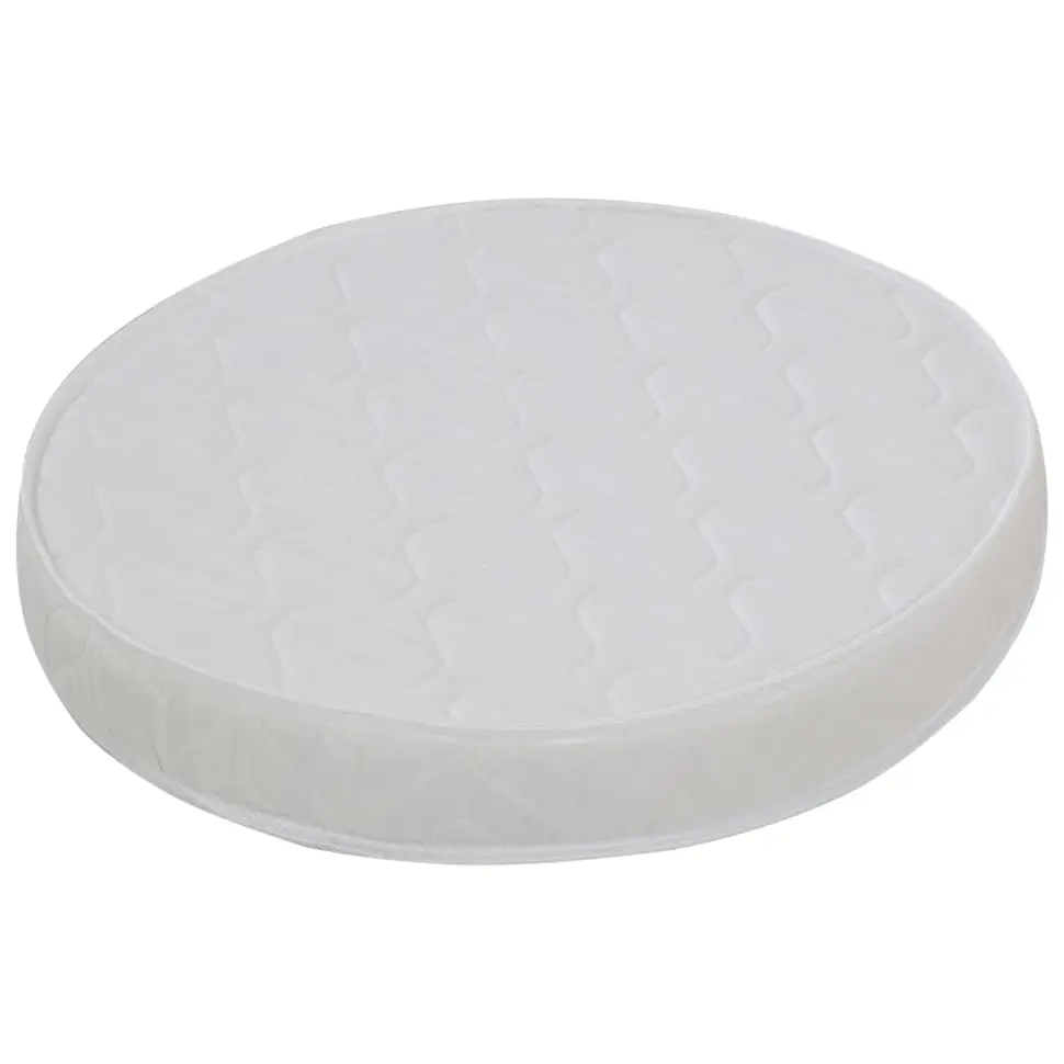 COLCHÃO DE ESPUMA PARA BERÇO 69 CM X 77 CM X 10 CM BABY LIGHT - BRANCO - Foto 1