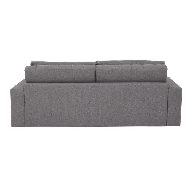 SOFÁ-CAMA RETRÁTIL E RECLINÁVEL 3 LUGARES SNOOZE - CINZA - Foto 11