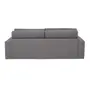 SOFÁ-CAMA RETRÁTIL E RECLINÁVEL 3 LUGARES SNOOZE - CINZA - Foto 11