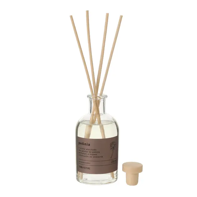 AROMATIZADOR PEÔNIA 230 ML NATURALS - ARGILA/PINUS NATURAL - Foto 2