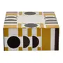 CAIXA DECORATIVA 7 CM X 16 CM X 16 CM WEENE - PRETO/MARROM - Foto 2
