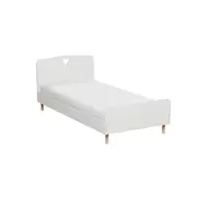 MY LITTLE LOVE CAMA SOLTEIRO 88 CM - BRANCO/NATURAL WASHED - Foto 10