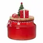 ÁRVORE VELA POTE 12 CM SANTA ROCKS - TERRACOTA/MUSGO - Foto 6