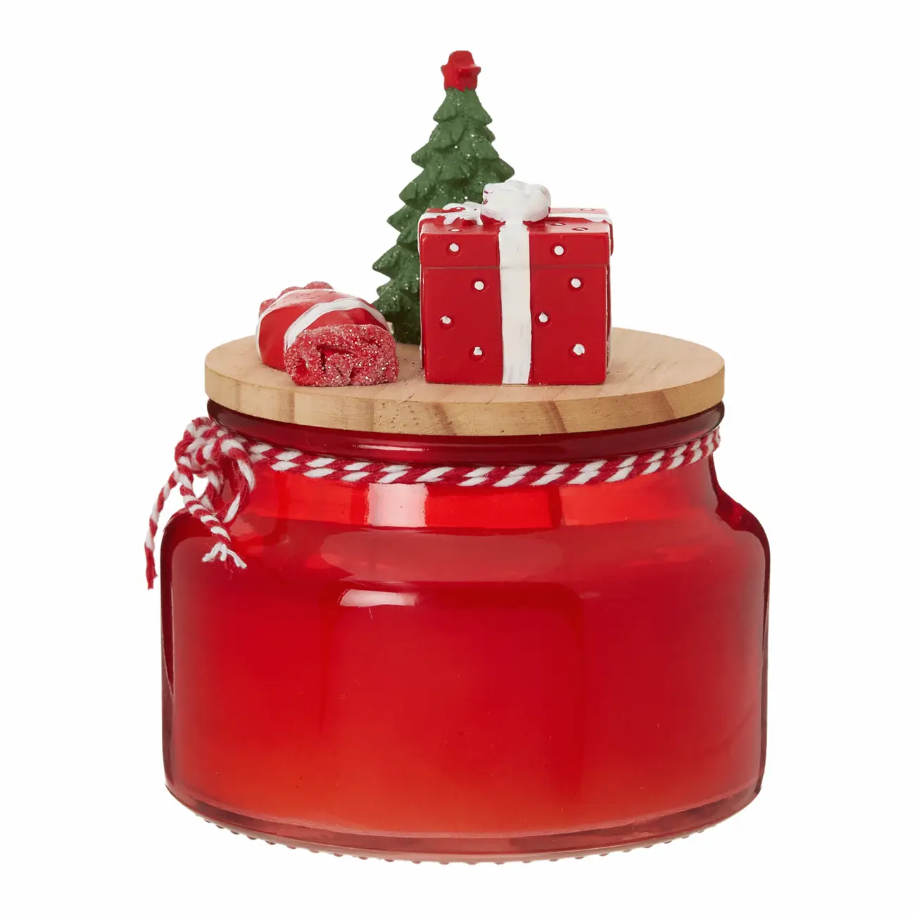 ÁRVORE VELA POTE 12 CM SANTA ROCKS - TERRACOTA/MUSGO - Foto 6
