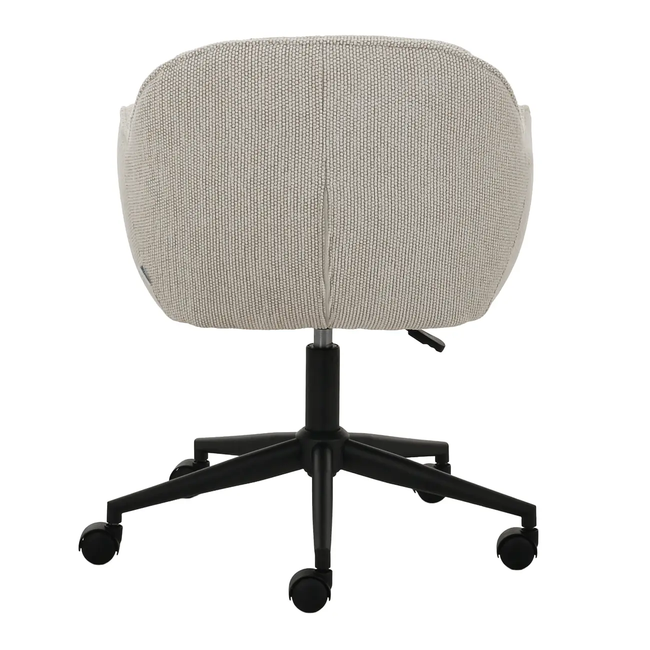 CADEIRA HOME OFFICE CLAM GLAM - PRETO/AREIA - Foto 4